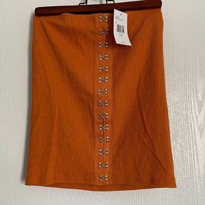 Guess meek textured mini skirt